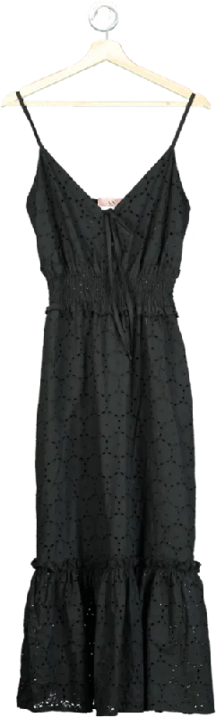 AX Paris Black Sleeveless Maxi Dress UK 8 Comfortable Long-Sleeve Maxi Dress