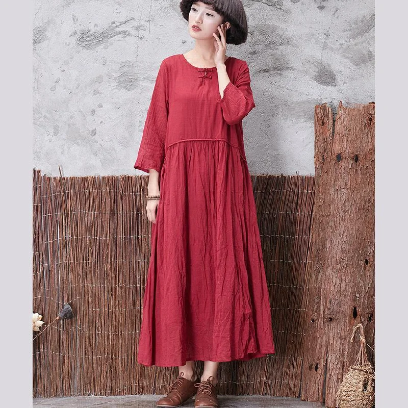 Classy patchwork cotton clothes Women Tutorials red Maxi Dresses summer Elegant Wraparound Maxi Dress Classy patchwork cotton clothes Women Tutorials red Maxi Dresses summer Elegant Wraparound Maxi Dress