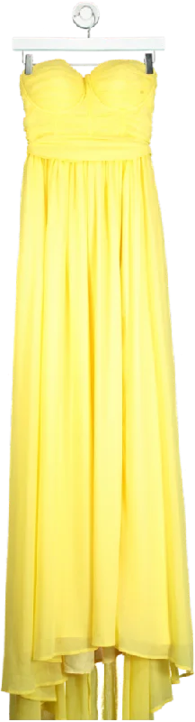 Coast Yellow Corset Drape Chiffon Bridesmaids Maxi Dress UK 10 Comfortable T-Shirt Maxi Dress Coast Yellow Corset Drape Chiffon Bridesmaids Maxi Dress UK 10 Comfortable T-Shirt Maxi Dress