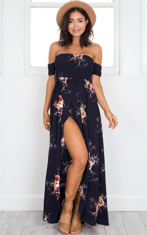 Navy Floral