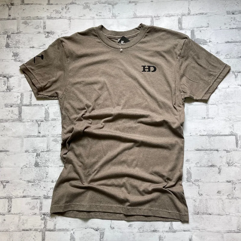 Hammer Down "HD Basic" Short Sleeve T-shirt - Warm Gray Iron Safe Non-Iron Wrinkle Free Hammer Down "HD Basic" Short Sleeve T-shirt - Warm Gray Iron Safe Non-Iron Wrinkle Free