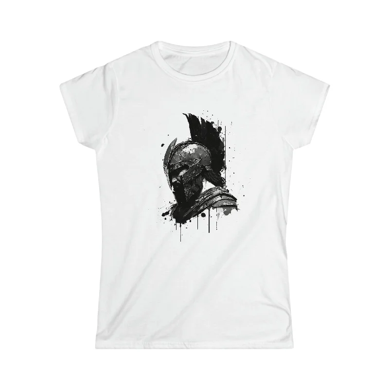 Leonidas  - Women's Slim T-Shirt Sequined Glittery Shiny