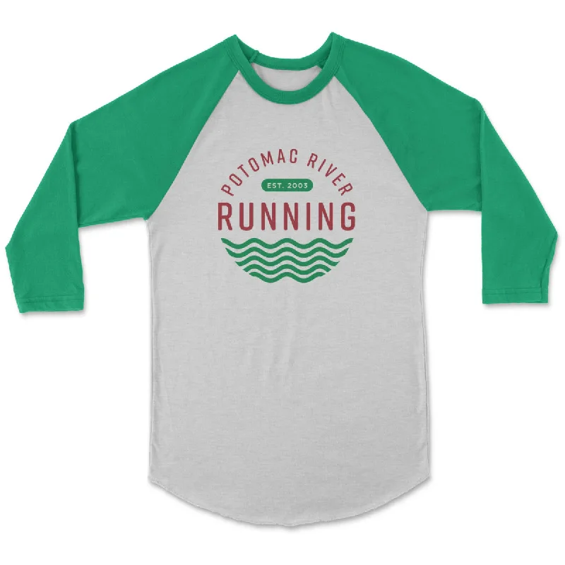Unisex =PR= Red & Green Logo Baseball Tee - NEXT-PRRCIRCLEGRNWHT Print Jacquard Patchwork Unisex =PR= Red & Green Logo Baseball Tee - NEXT-PRRCIRCLEGRNWHT Print Jacquard Patchwork