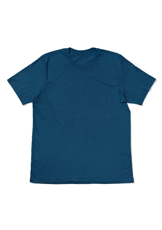 Perfect TShirt Co Women Original Boyfriend T-Shirt - Deep Navy Teal Spandex Blend Rayon Blend Denim Blend Perfect TShirt Co Women Original Boyfriend T-Shirt - Deep Navy Teal Spandex Blend Rayon Blend Denim Blend