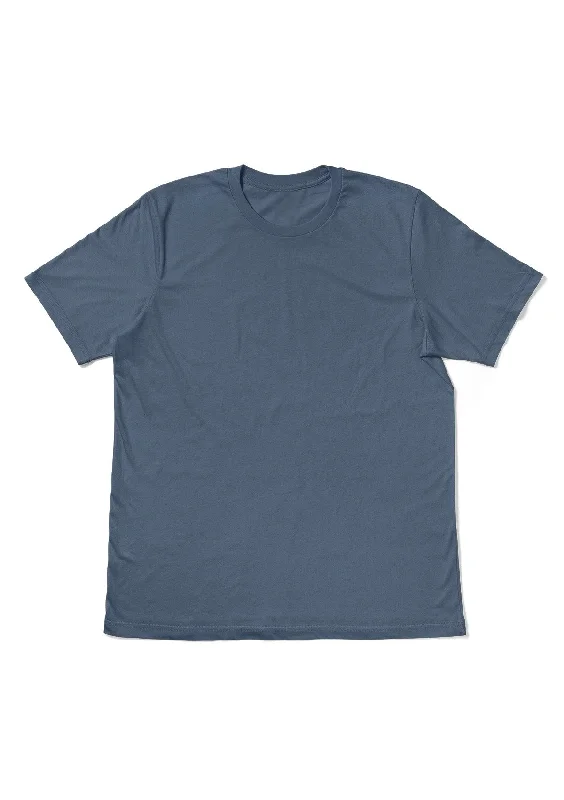 Perfect TShirt Co Womens Original Boyfriend T-Shirt - Steel Blue Sky Knit Fabric Woven Fabric Fleece Fabric Perfect TShirt Co Womens Original Boyfriend T-Shirt - Steel Blue Sky Knit Fabric Woven Fabric Fleece Fabric