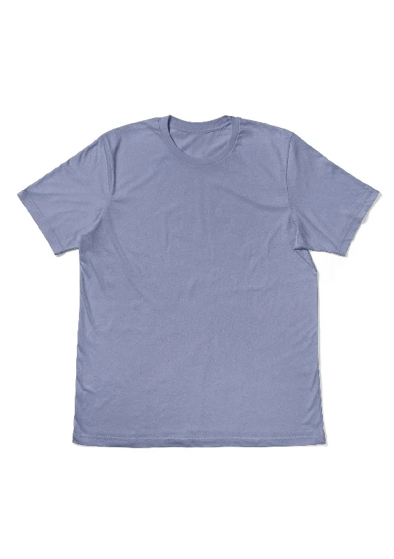 Perfect TShirt Co Womens Original Boyfriend T-Shirt Lavender Blue Chenille Brocade Lace Perfect TShirt Co Womens Original Boyfriend T-Shirt Lavender Blue Chenille Brocade Lace