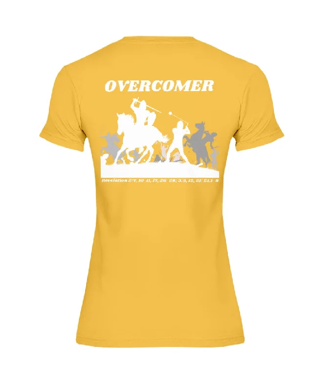 T-Shirt Women's Overcomer! Spandex Blend Rayon Blend Denim Blend