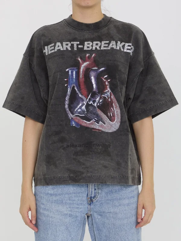 Heartbreaker T-shirt Polka Dot Checkered Tartan