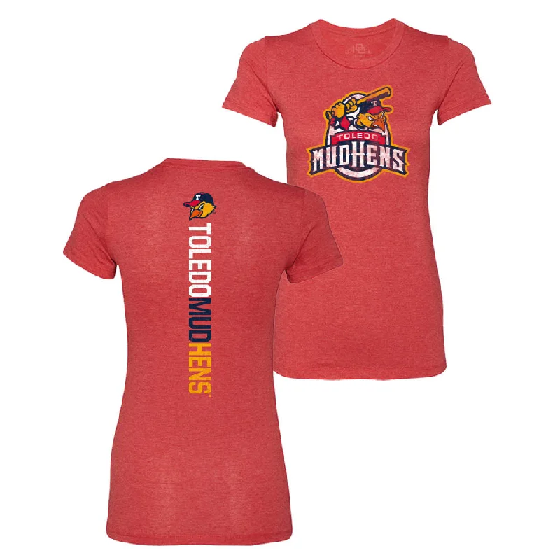 Toledo Mud Hens Women's Razorback 108 T-shirt Chenille Blend Fleece Blend Nylon Blend