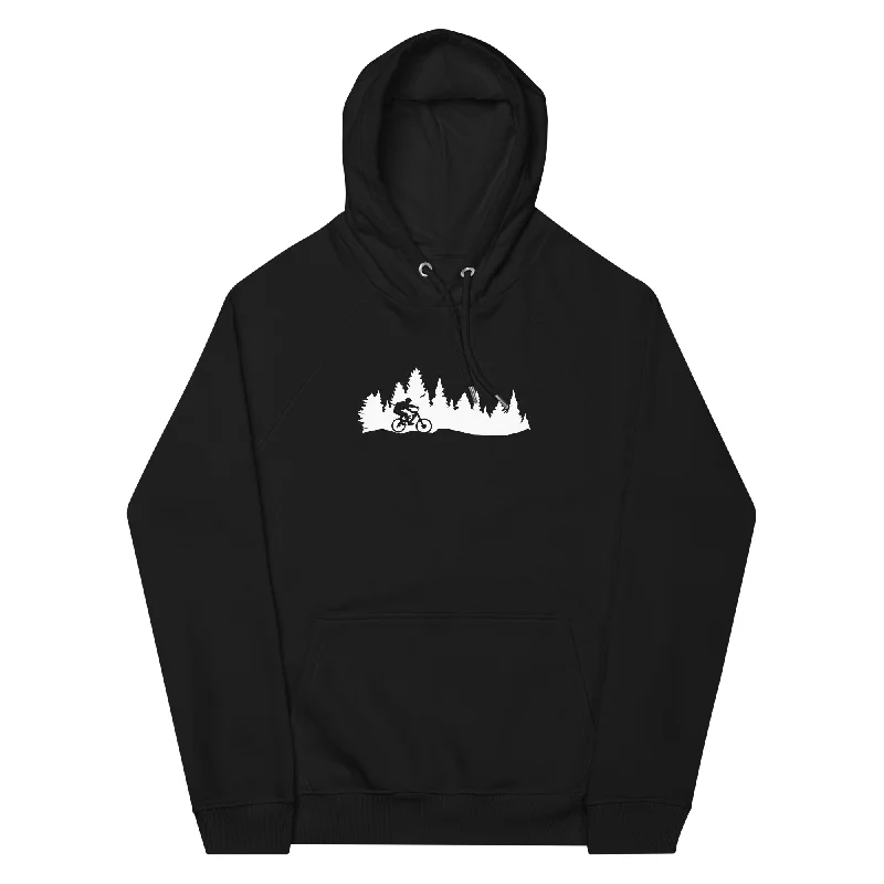 Bäume - Mountainbiking - (M) - Unisex Premium Organic Hoodie Hoodie with Logo Branding Identity Bäume - Mountainbiking - (M) - Unisex Premium Organic Hoodie Hoodie with Logo Branding Identity