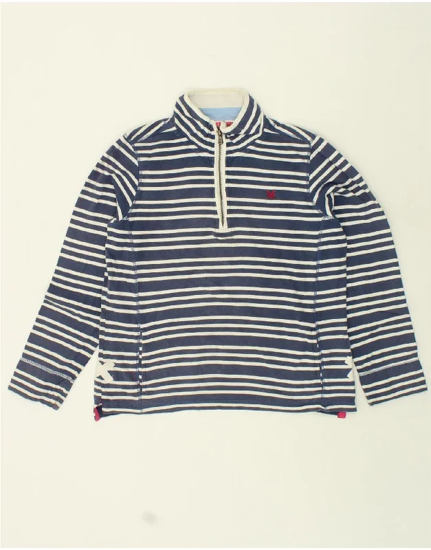 CREW CLOTHING Womens Zip Neck Sweatshirt Jumper UK 12 Medium Navy Blue Hoodie with Hem Ribbing Snug Secure CREW CLOTHING Womens Zip Neck Sweatshirt Jumper UK 12 Medium Navy Blue Hoodie with Hem Ribbing Snug Secure
