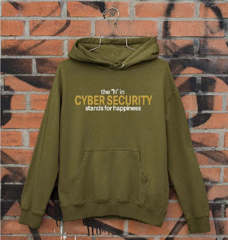 Cyber Security Unisex Hoodie for Men/Women Hoodie with Longline Fit Extended Stylish