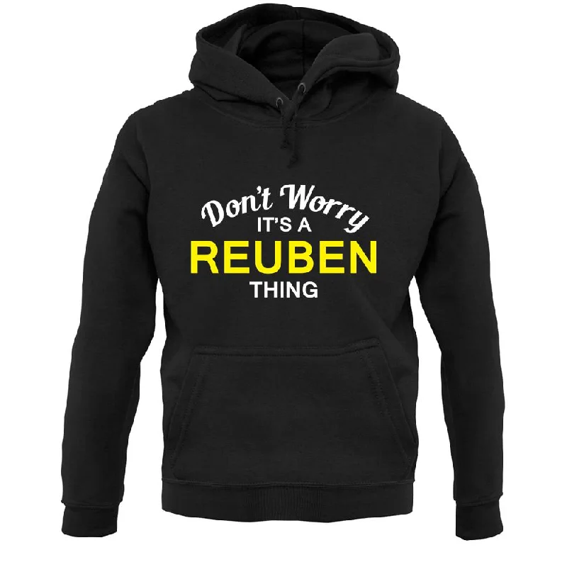 Don't Worry It's a REUBEN Thing! Unisex Hoodie Hoodie Crop Top Short Trendy