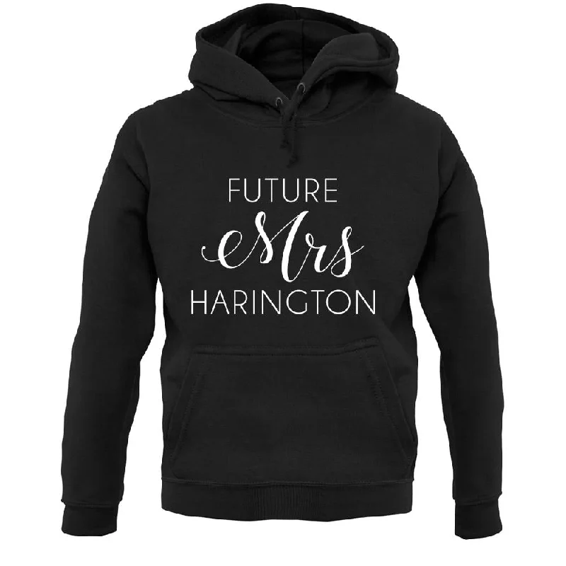 Future Mrs Harington Unisex Hoodie Hoodie with Batwing Sleeves Loose Dramatic