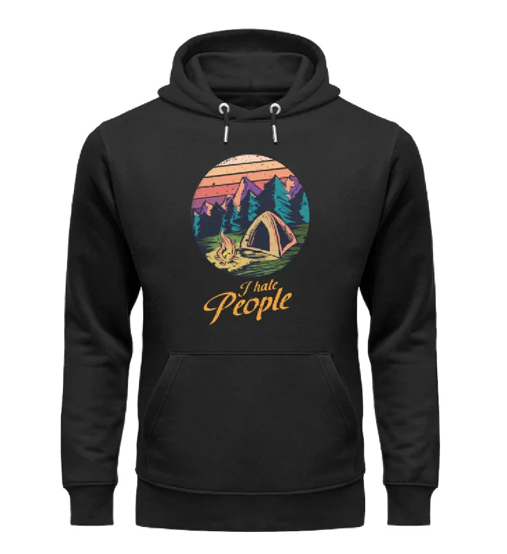 I hate People - Unisex Premium Organic Hoodie Hoodie with Bell Sleeves Flared Feminine I hate People - Unisex Premium Organic Hoodie Hoodie with Bell Sleeves Flared Feminine