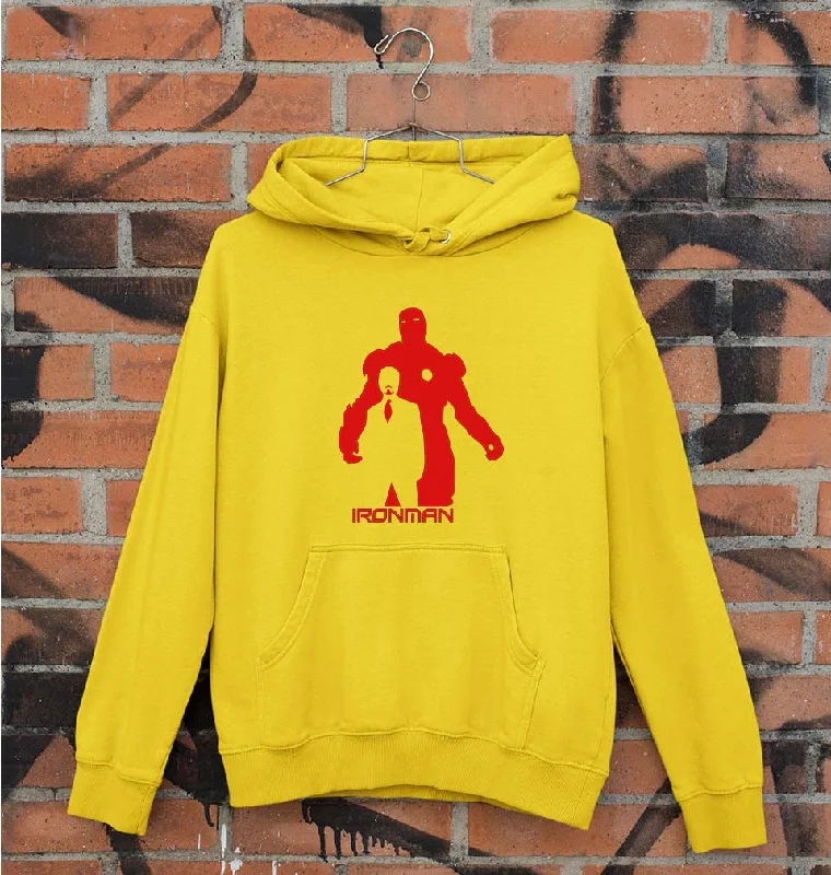 Iron Man Unisex Hoodie for Men/Women Hoodie with Drawcord Adjustable Secure