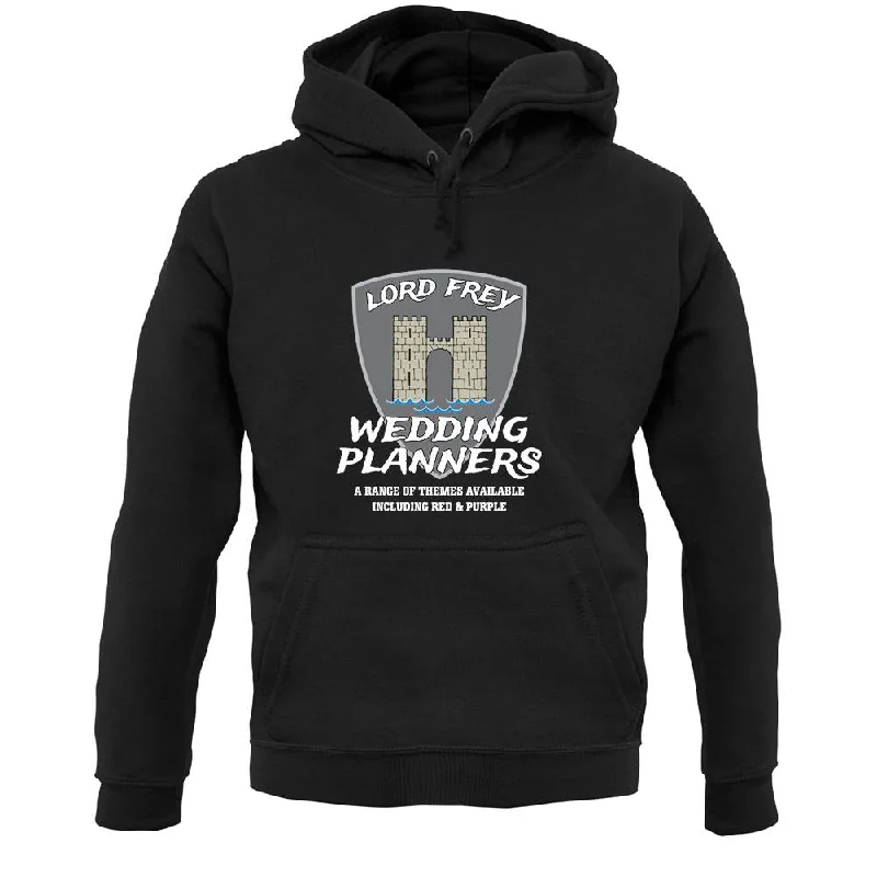 Lord Frey Wedding Planners Unisex Hoodie Hoodie with Tied Waist Feminine Flattering