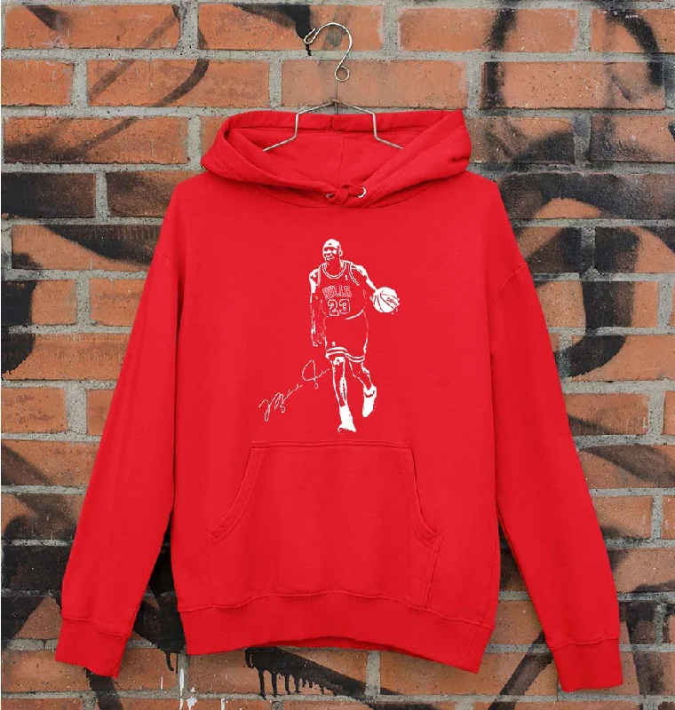 Michael Jordan Unisex Hoodie for Men/Women Hoodie with Belted Waist Structured Tailored