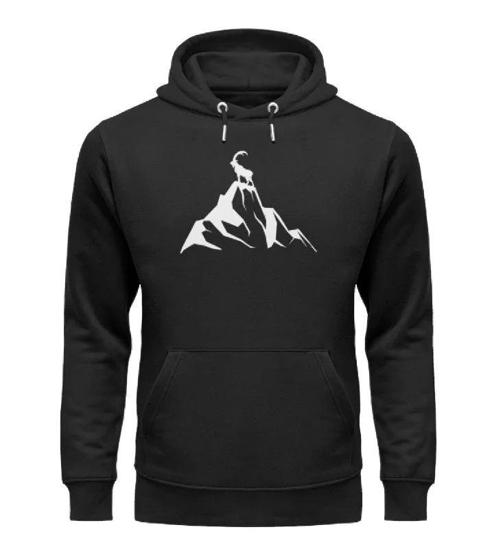 Steinbock am Berg -Unisex Premium Organic Hoodie Hooded Sweatshirt Casual Wear Street Style Steinbock am Berg -Unisex Premium Organic Hoodie Hooded Sweatshirt Casual Wear Street Style