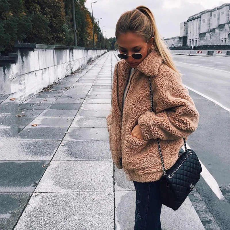 Autumn winter jacket female coat 2019 fashion korean style plus size women teddy fur coat female casual jacket woman pusheen Elasticated Jacket Padded Jacket Insulated Jacket Autumn winter jacket female coat 2019 fashion korean style plus size women teddy fur coat female casual jacket woman pusheen Elasticated Jacket Padded Jacket Insulated Jacket