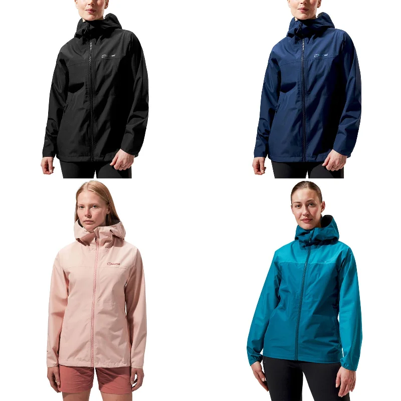 Berghaus Womens Deluge Pro 3.0 Waterproof Walking Jacket Nylon Jacket Polyester Jacket Spandex Jacket Berghaus Womens Deluge Pro 3.0 Waterproof Walking Jacket Nylon Jacket Polyester Jacket Spandex Jacket