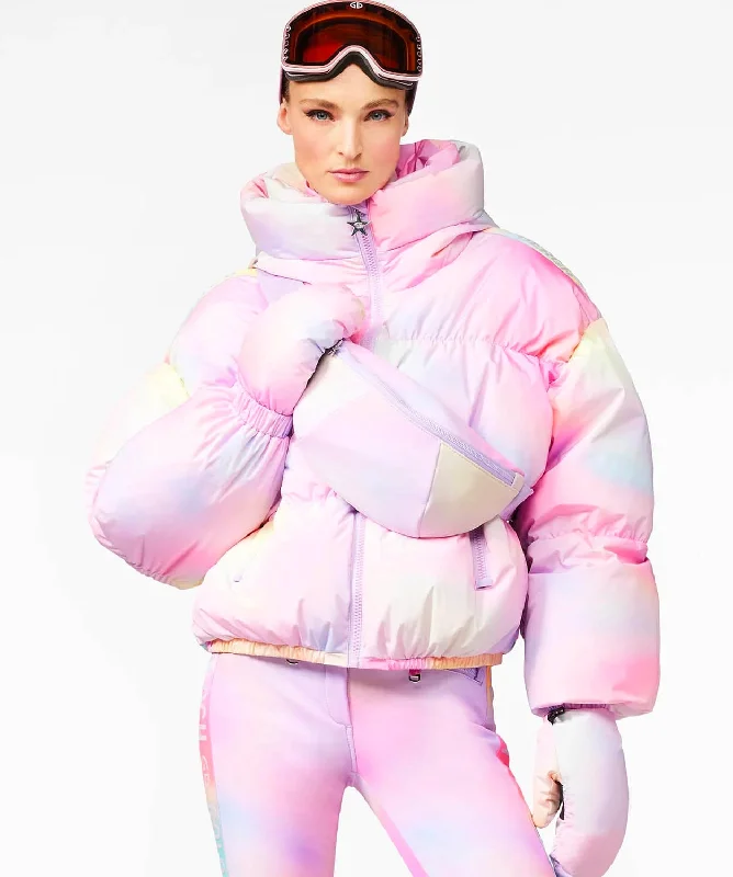 Women's Lumina Ski Jacket W Mittens Tailored Jacket Straight Jacket A-Line Jacket