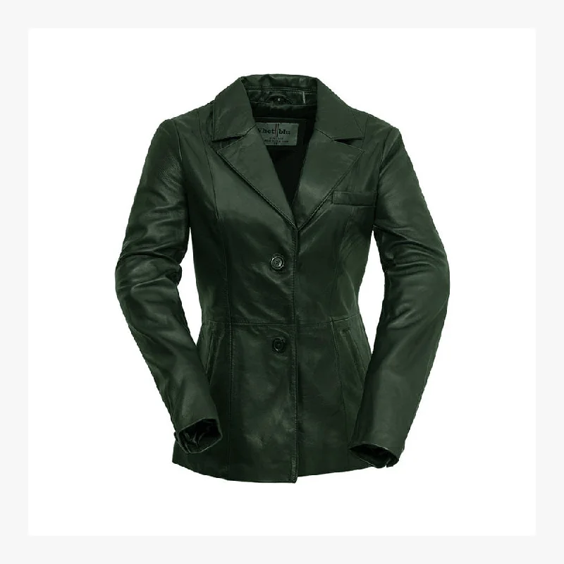 Ladies Jacket Dahlia Jacket Front Pockets Side Pockets Patch Pockets