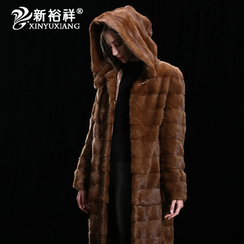 Natural Mink Fur Coats with Hood Women Winter Warm Hooded Long Thick Outwear Real Fur jackets Genuine Mink Coat Plus Size S-6XL Wool Fabric Cashmere Fabric Tweed Fabric Natural Mink Fur Coats with Hood Women Winter Warm Hooded Long Thick Outwear Real Fur jackets Genuine Mink Coat Plus Size S-6XL Wool Fabric Cashmere Fabric Tweed Fabric