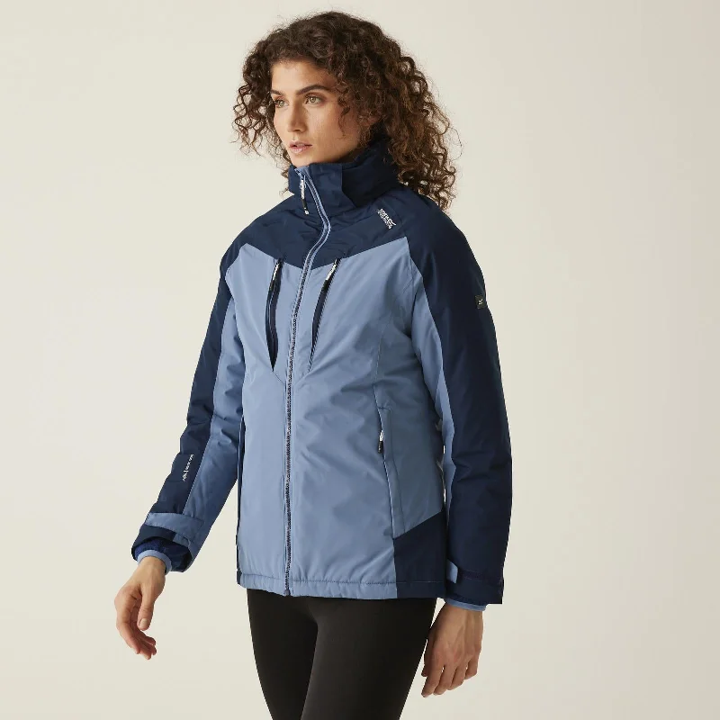 Regatta Womens Calderdale II Hooded Waterproof Winter Jacket Coat Welt Pockets Slit Pockets Flap Pockets Regatta Womens Calderdale II Hooded Waterproof Winter Jacket Coat Welt Pockets Slit Pockets Flap Pockets