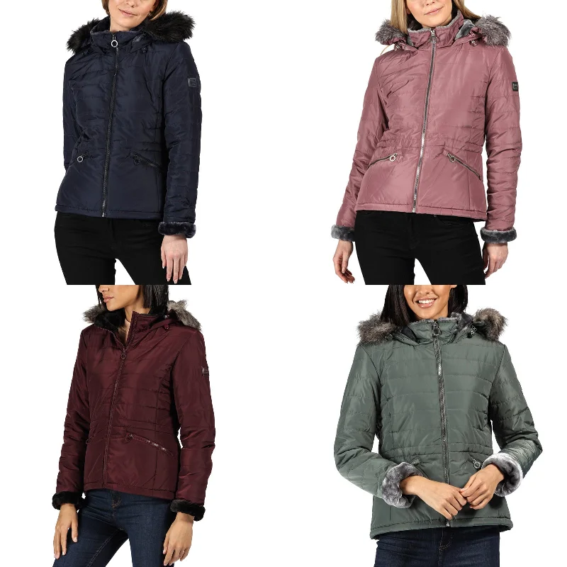 Regatta Womens Westlynn Insulated Jacket Ribbed Jacket Pleated Jacket Ruffled Jacket Regatta Womens Westlynn Insulated Jacket Ribbed Jacket Pleated Jacket Ruffled Jacket