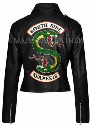 Riverdale Southside Serpents Jughead Jones Sprouse Leather Jacket For Womens Plaid Jacket Tartan Jacket Houndstooth Jacket Riverdale Southside Serpents Jughead Jones Sprouse Leather Jacket For Womens Plaid Jacket Tartan Jacket Houndstooth Jacket