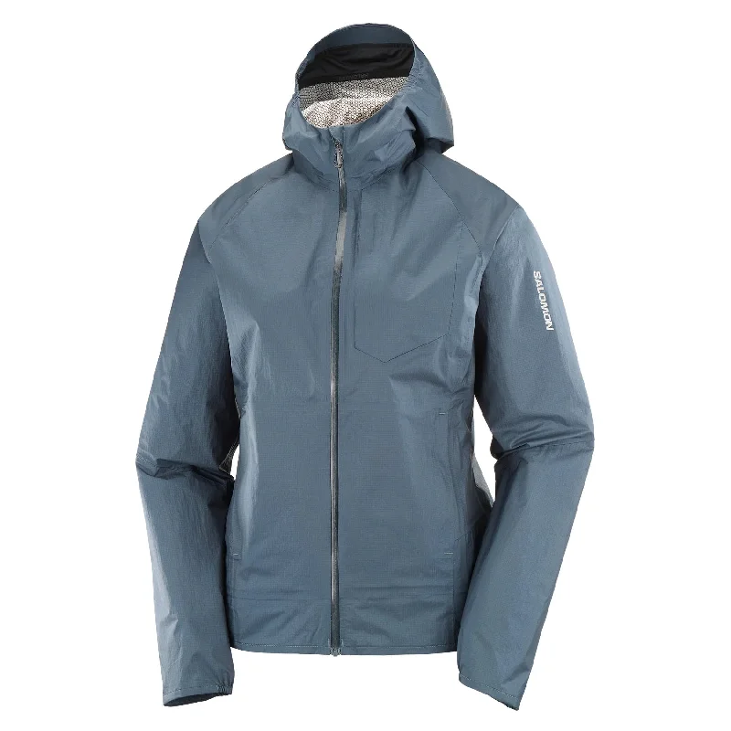 Salomon Bonatti Waterproof Jacket | Midnight Navy | Womens Wool Jacket Cashmere Jacket Tweed Jacket Salomon Bonatti Waterproof Jacket | Midnight Navy | Womens Wool Jacket Cashmere Jacket Tweed Jacket