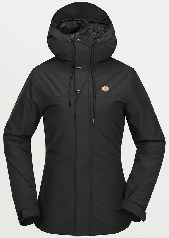 Volcom Women's Bolt Insulated Jacket V-Neck Jacket Boat Neck Jacket Square Neck Jacket
