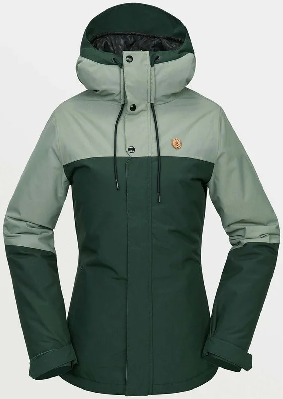 Volcom Women's Bolt Insulated Jacket Anorak Shell Jacket Lightweight Jacket