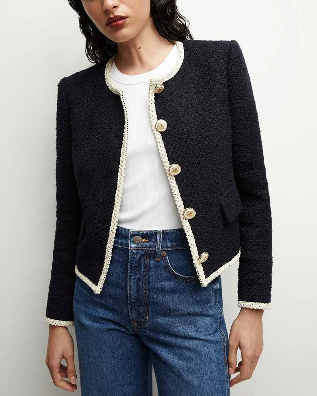 Mabel Jacket Welt Pockets Slit Pockets Flap Pockets