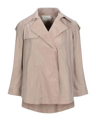 L' Autre Chose Women Jacket Beige 10 UK Elasticated Jacket Padded Jacket Insulated Jacket