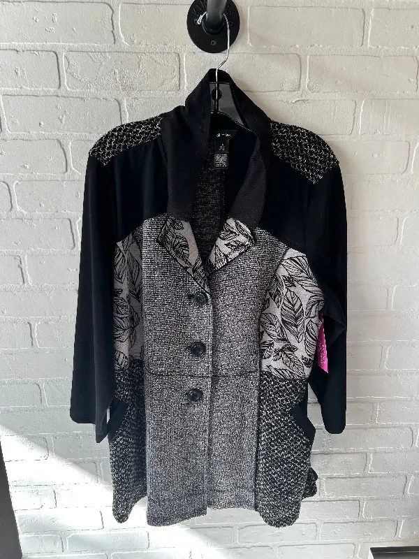 Jacket Other By Ali Miles In Black, Size: 1x Oversized Jacket Tailored Jacket Straight Jacket