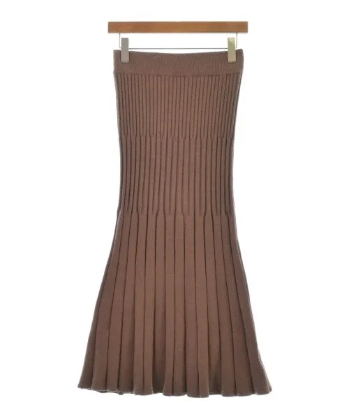 SNIDEL Long/Maxi length skirts linen skirt airy