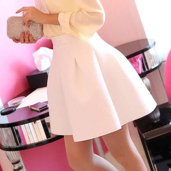 High waist tutu skirt yv42243 chiffon skirt airy