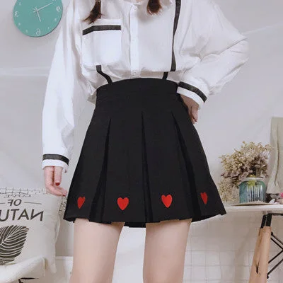 jk high waist pleated skirt YV43906 velvet skirt plush