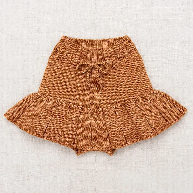 Skating Pond Skirt in Rose Gold by Misha & Puff mini skirt trendy