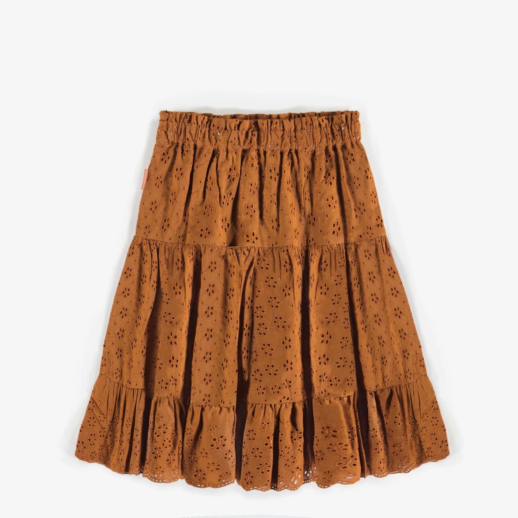 The Mallory Embroidered Skirt - KIDS wool skirt sturdy