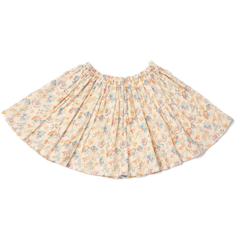 Twirly Skirt in Spring Ditsy Print by Lali - Last One In Stock - 2 Years athletic skirt fit