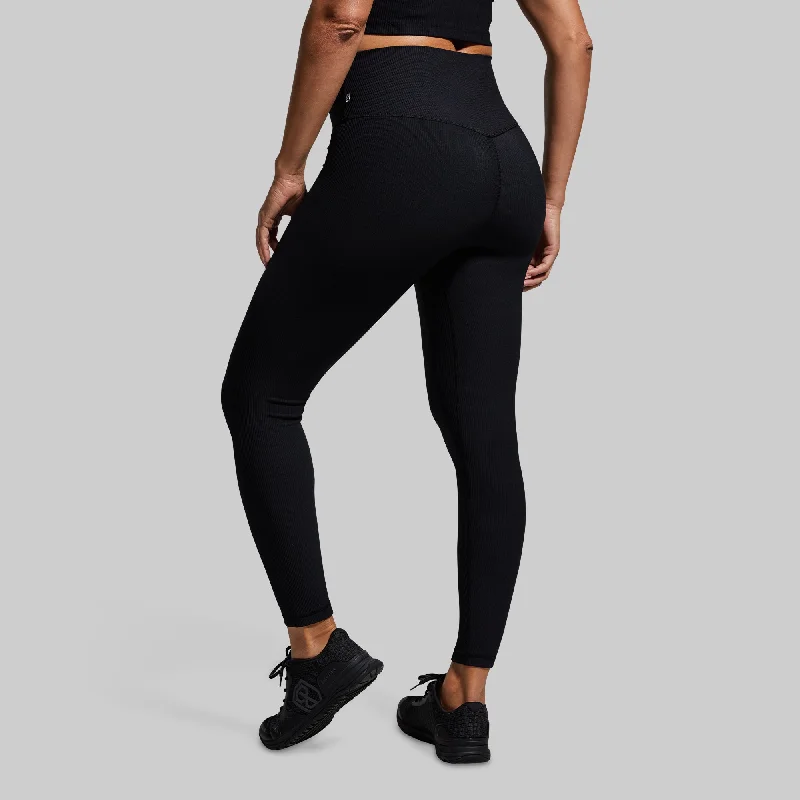 Limitless Legging (Black) Trendy Mesh Leggings