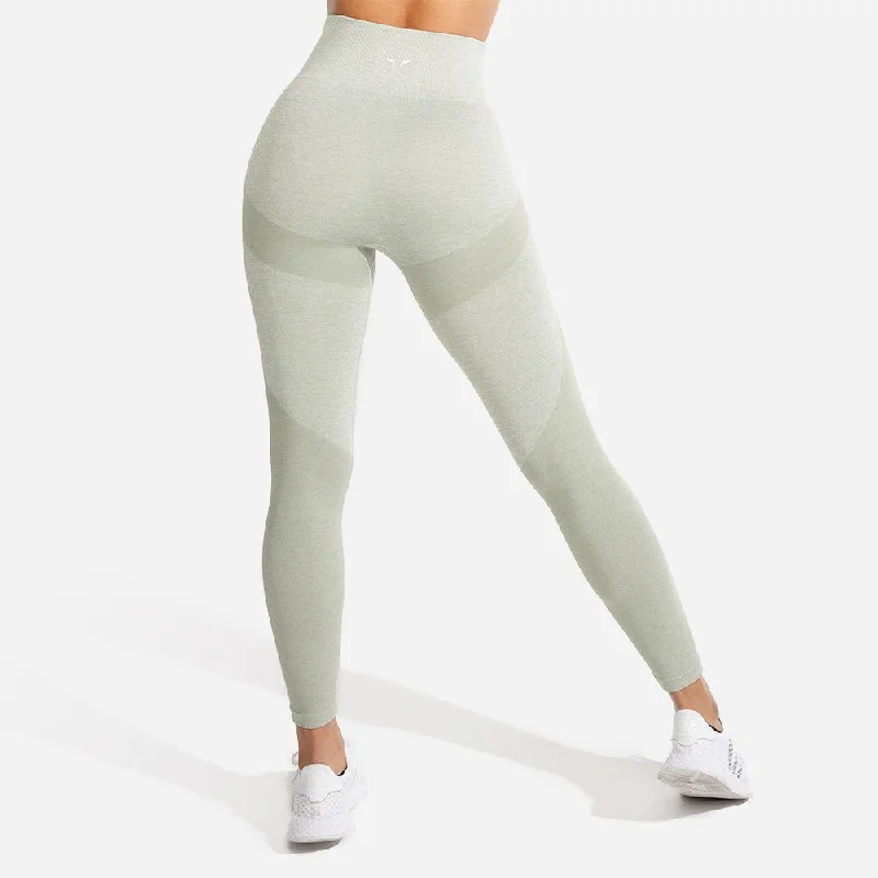 Marl Seamless Leggings - Ice Comfortable Lounge Leggings