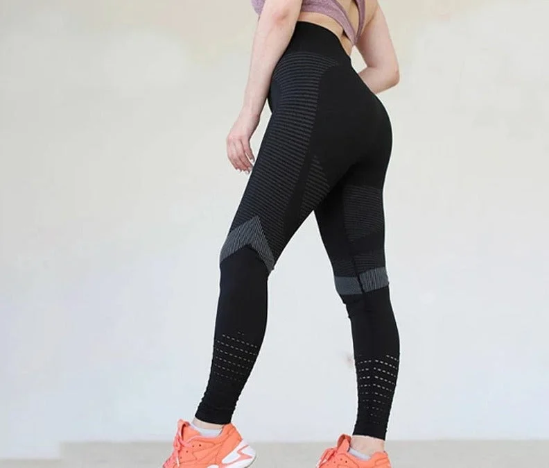 High Waist Fitness Leggings Women Sexy Seamless Leggings Hollow Printed Workout Pants Push Up Slim Elasticity Trendy Full-Length Leggings High Waist Fitness Leggings Women Sexy Seamless Leggings Hollow Printed Workout Pants Push Up Slim Elasticity Trendy Full-Length Leggings