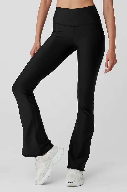 Airlift High-Waist Game Changer Legging - Black Elegant Stretchy Faux Leather Leggings Airlift High-Waist Game Changer Legging - Black Elegant Stretchy Faux Leather Leggings