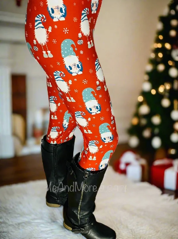 Womens Christmas Jolly Gnome Leggings, Soft Yoga Pants, Sizes OS/TC, Yoga Waist, Red, Exclusive Leggings Classic Solid Color Leggings Womens Christmas Jolly Gnome Leggings, Soft Yoga Pants, Sizes OS/TC, Yoga Waist, Red, Exclusive Leggings Classic Solid Color Leggings