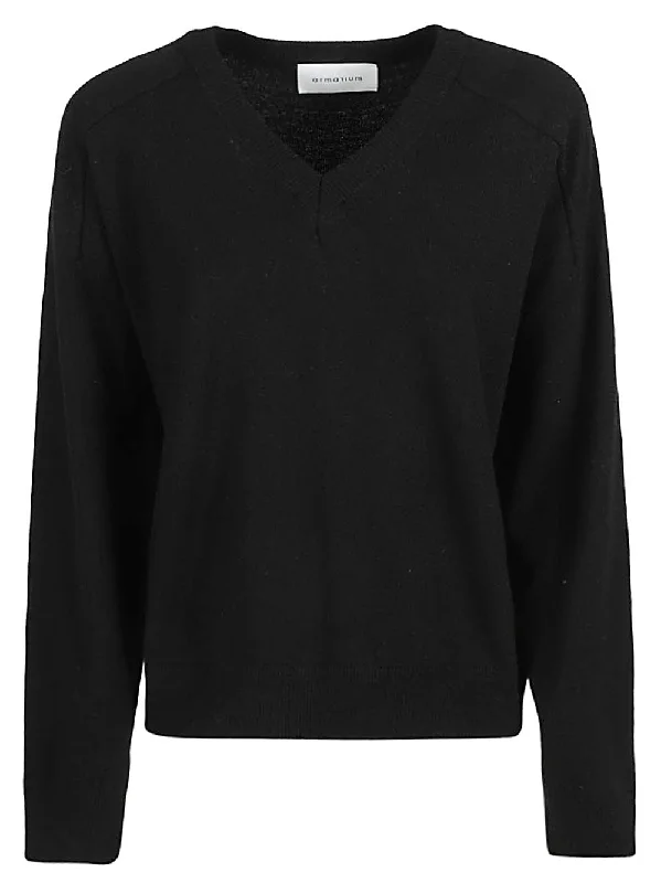 Armarium Sweaters Black Spandex Blend Rayon Blend Denim Blend