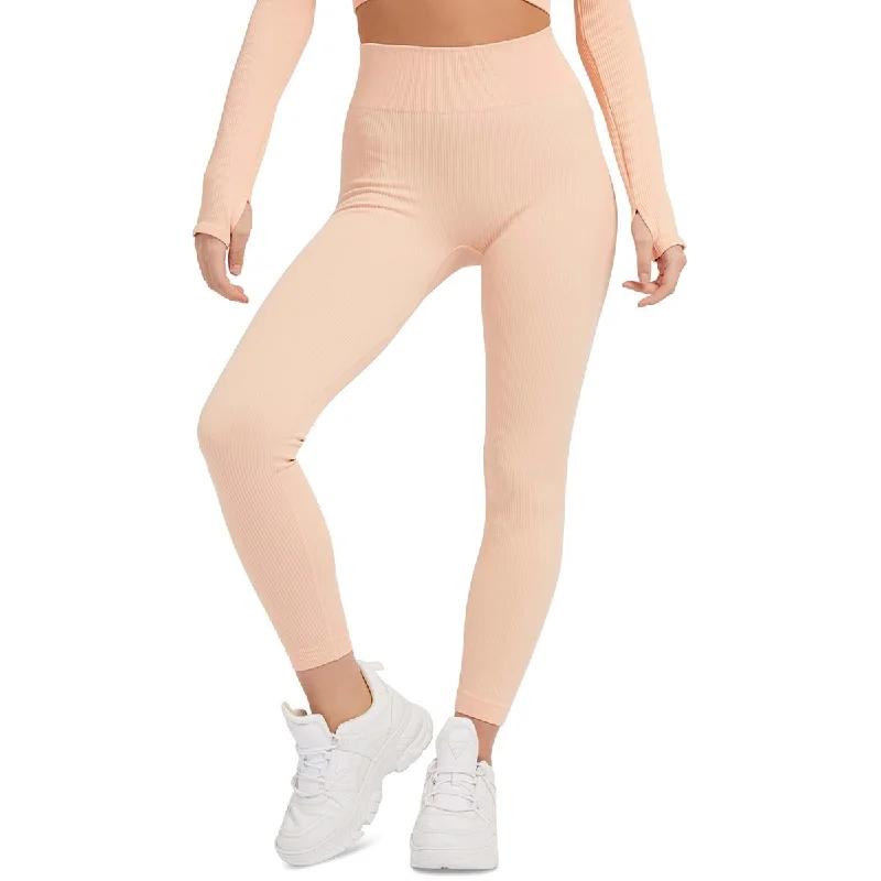 Womens Seamless Ribbed Leggings Cozy Ribbed Leggings